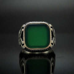 Eternal Knots Celtic Signet Ring