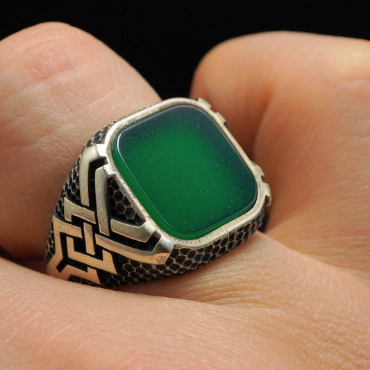 Eternal Knots Celtic Signet Ring