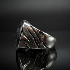 ONYX GEMSTONE 925 STERLING SILVER FOR MEN