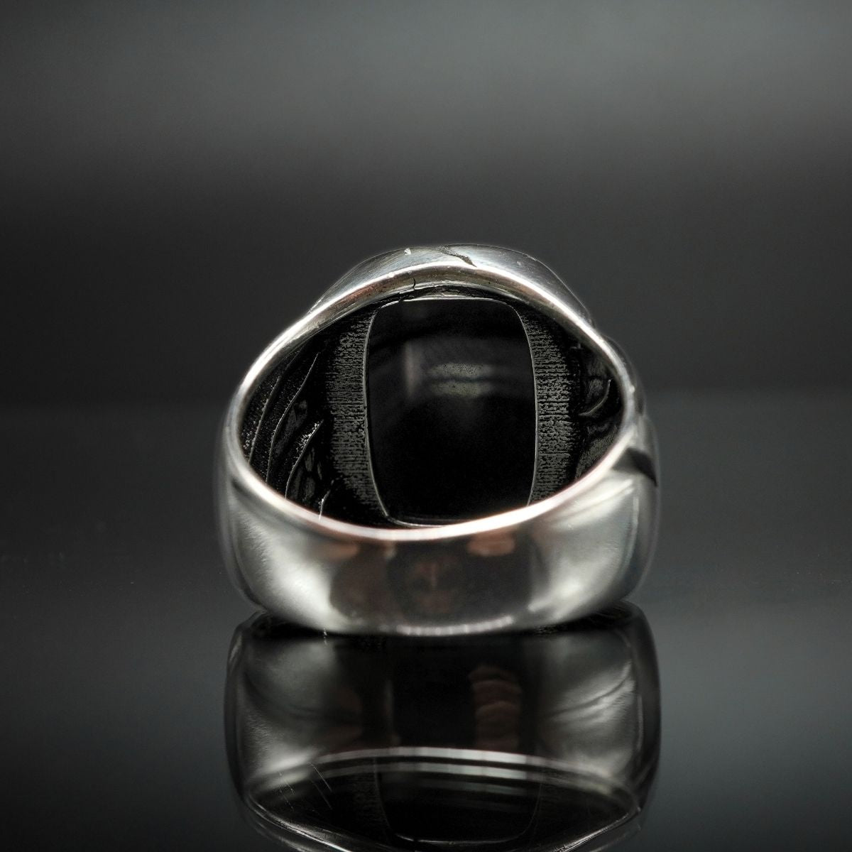 ONYX GEMSTONE 925 STERLING SILVER FOR MEN