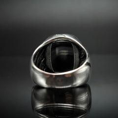 ONYX GEMSTONE 925 STERLING SILVER FOR MEN