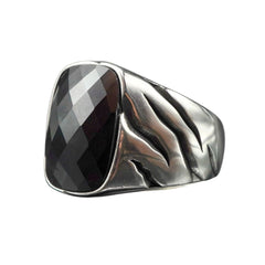ONYX GEMSTONE 925 STERLING SILVER FOR MEN