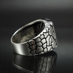 ONYX 925 SILVER RING FOR MEN - FROM TURKEY