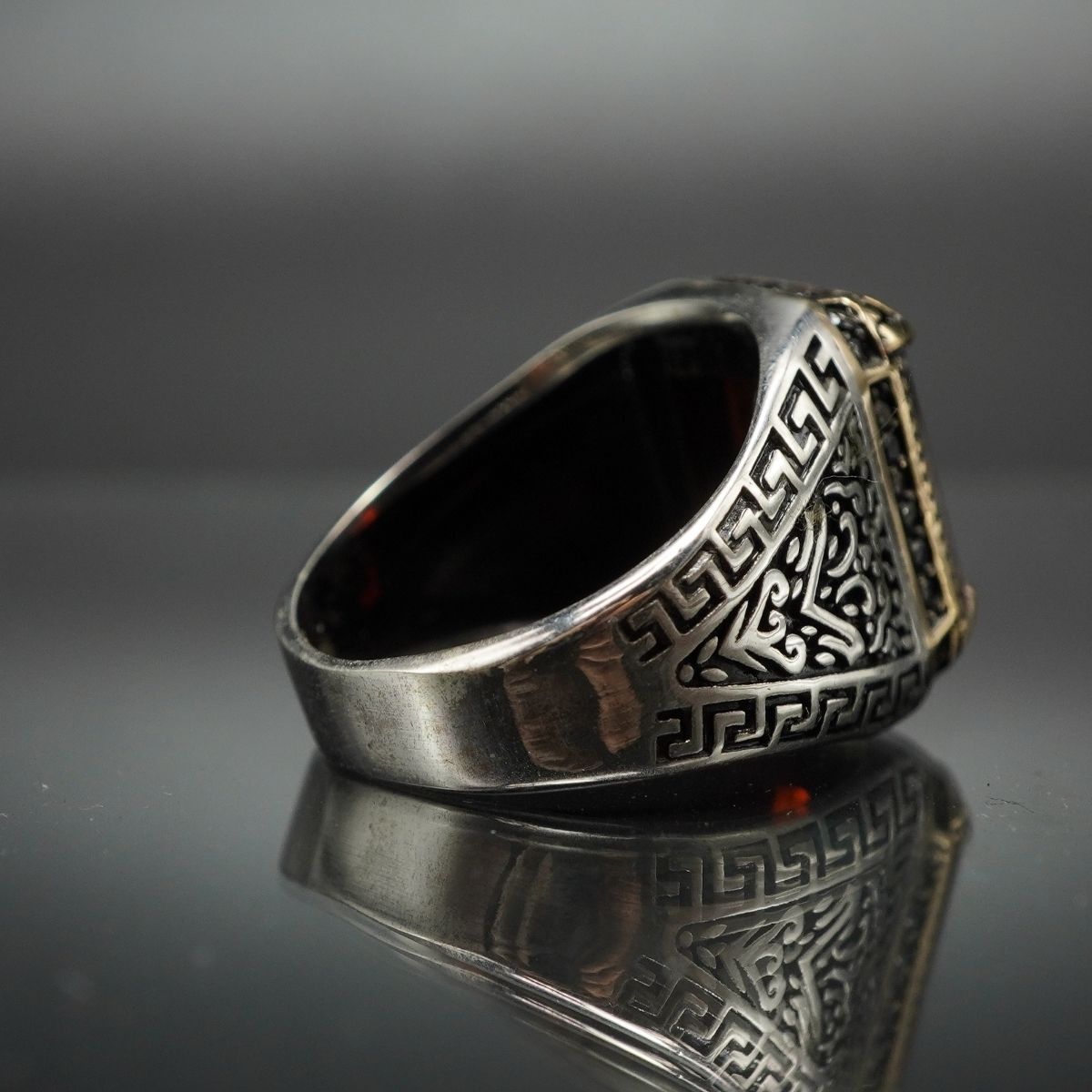 RUBY 925 STERLING SILVER HANDMADE RING