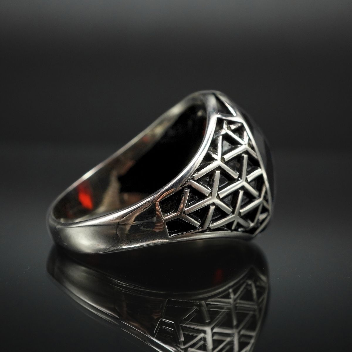 RUBY HANDMADE 925 STERLING SILVER RING