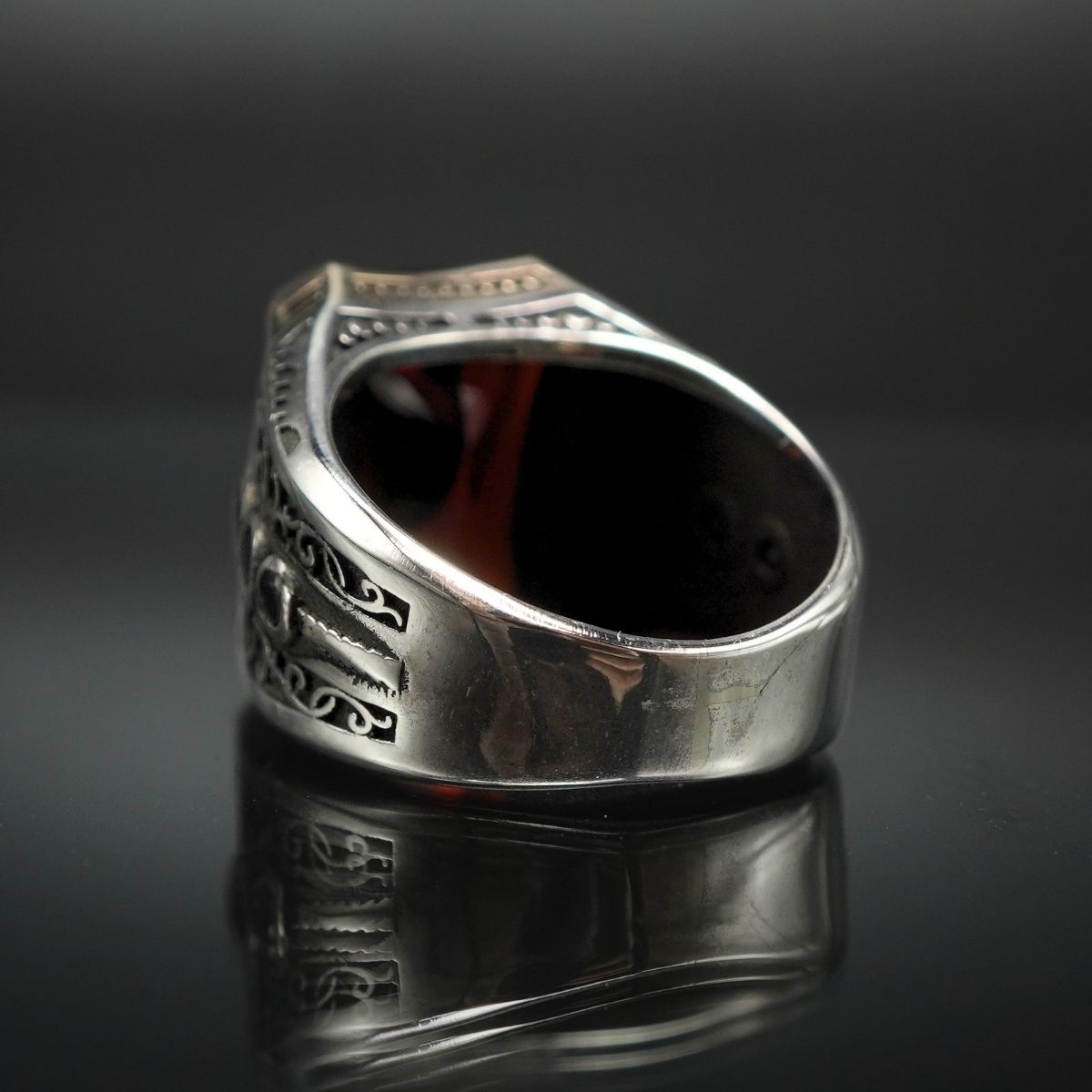 RUBY STONE 925 STERLING SILVER HANDMADE RING