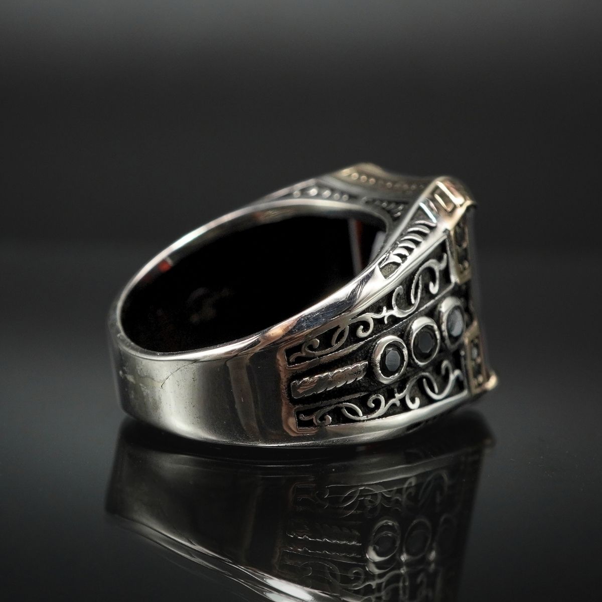 RUBY STONE 925 STERLING SILVER HANDMADE RING