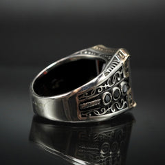 RUBY STONE 925 STERLING SILVER HANDMADE RING